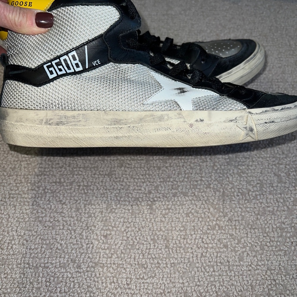 Mens Authentic Golden Goose 2.12 Mid Star Sneakers Size 43. - Picture 6 of 10